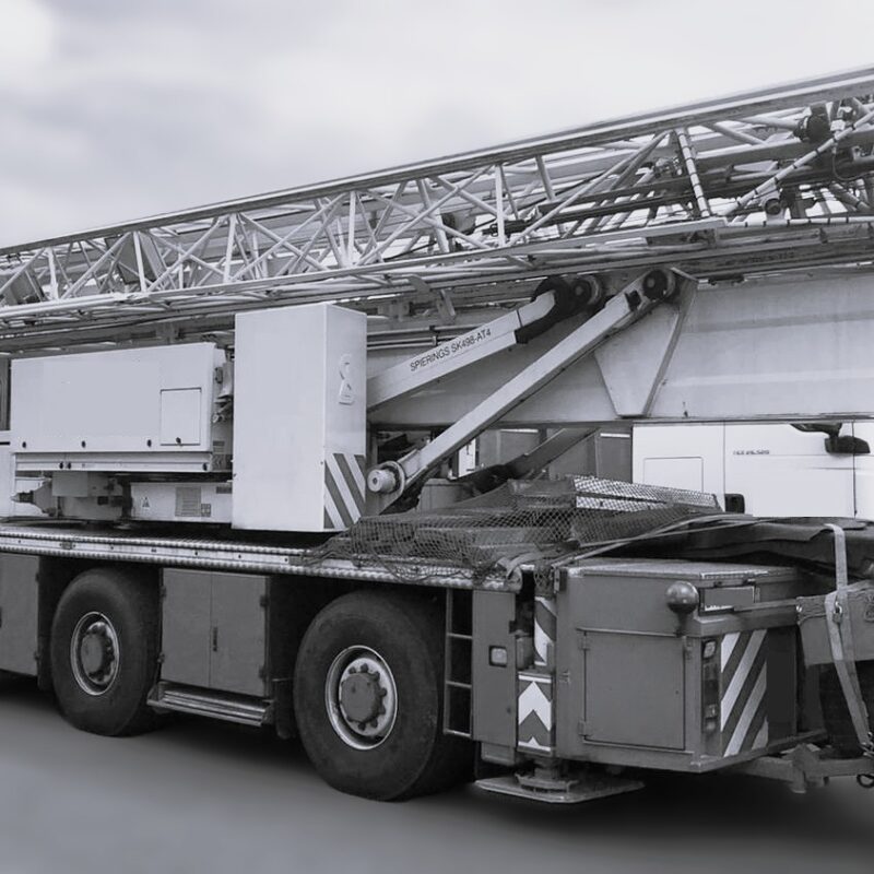 USED SPIERINGS SK488-AT4 2002 MOBILE TOWER CRANE FOR SALE @GRCOMEX