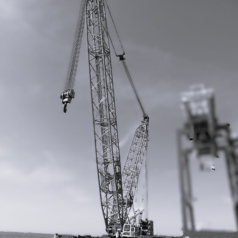 USED DEMAG TC2800 2003 LATTICE BOOM ALL TERRAIN CRANE FOR SALE @GRCOMEX