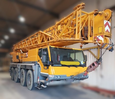 USED 2001 LIEBHERR LTM1060-2 MOBILE ALL TERRAIN CRANE FOR SALE @GRCOMEX
