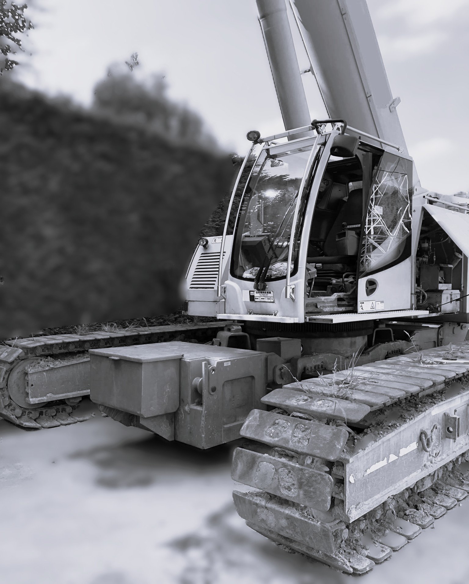 USED LIEBHERR LTR1060 2021 TELESCOPIC CRAWLER CRANE FOR SALE @GRCOMEX