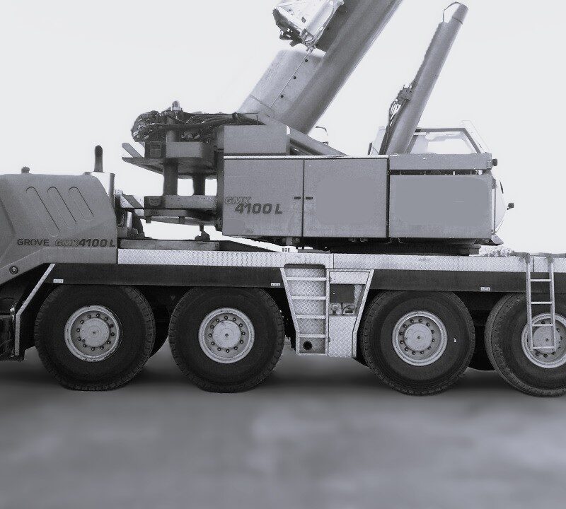 USED GROVE GMK4100L 2007 MOBILE ALL TERRAIN CRANE FOR SALE @GRCOMEX - copia