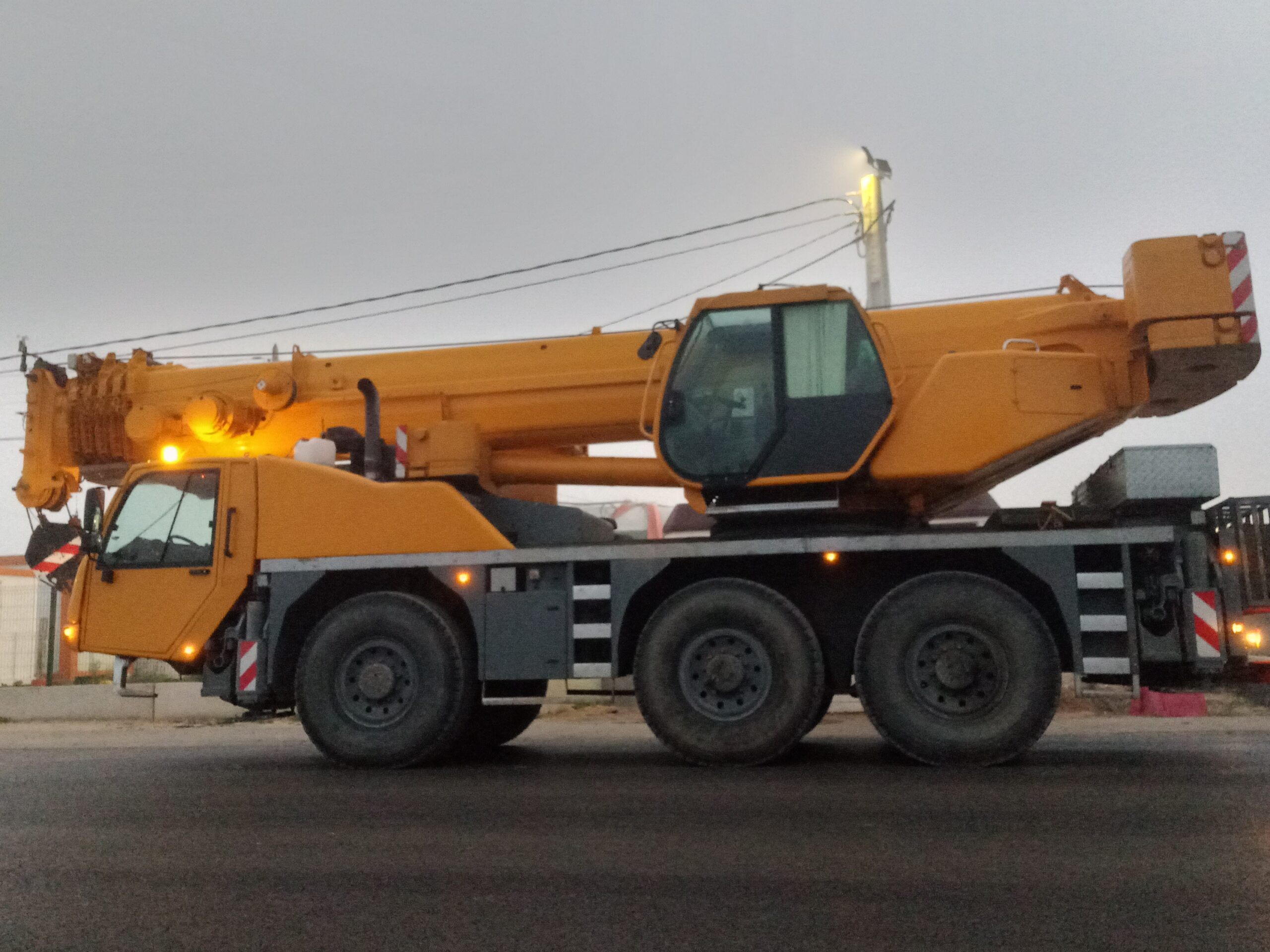 USED TEREX AC60-3L 2009 MOBILE ALL TERRAIN CRANE FOR SALE @GRCOMEX