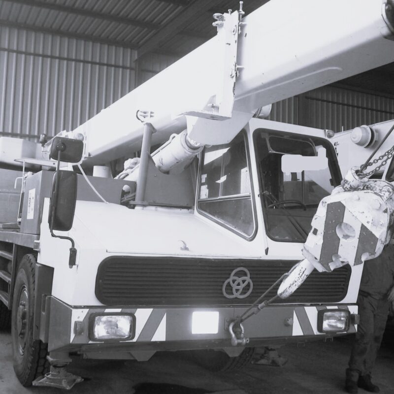 USED KRUPP KMK2025 1991 MOBILE ALL TERRAIN CRANE FOR SALE @GRCOMEX