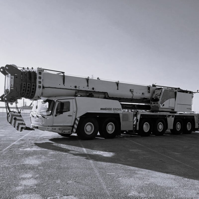 USED GROVE GMK6400 2019 MOBILE ALL TERRAIN CRANE FOR SALE @GRCOMEX