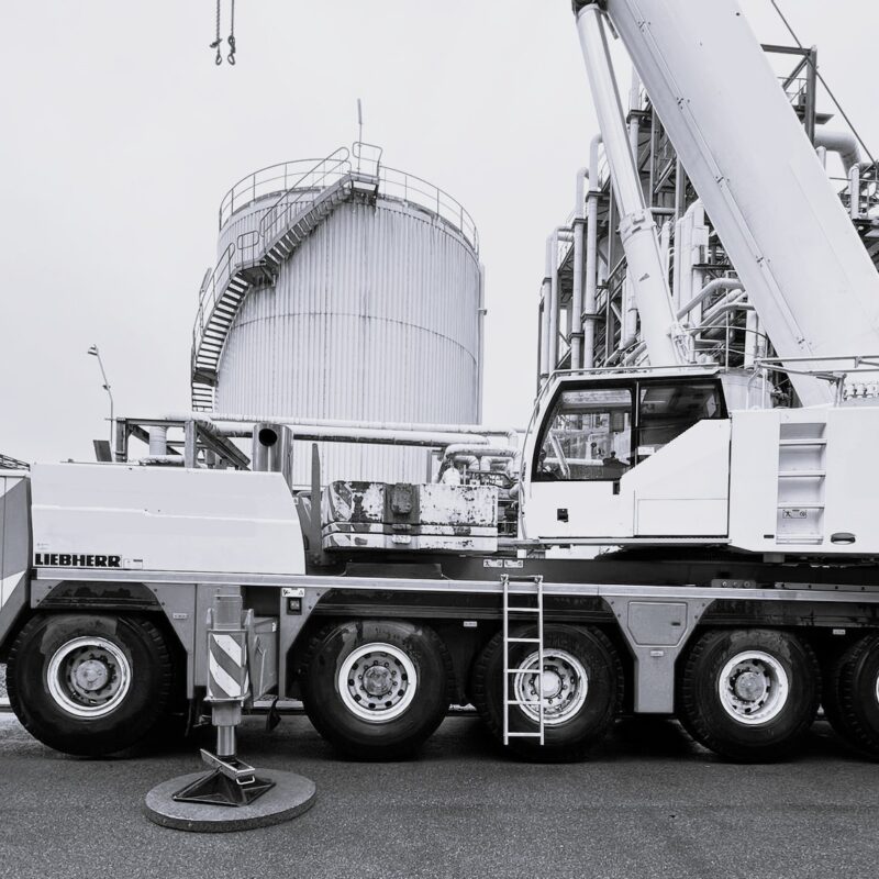 USED LIEBHERR LTM1130-5.1 2007 MOBILE ALL TERRAIN CRANE FOR SALE @GRCOMEX
