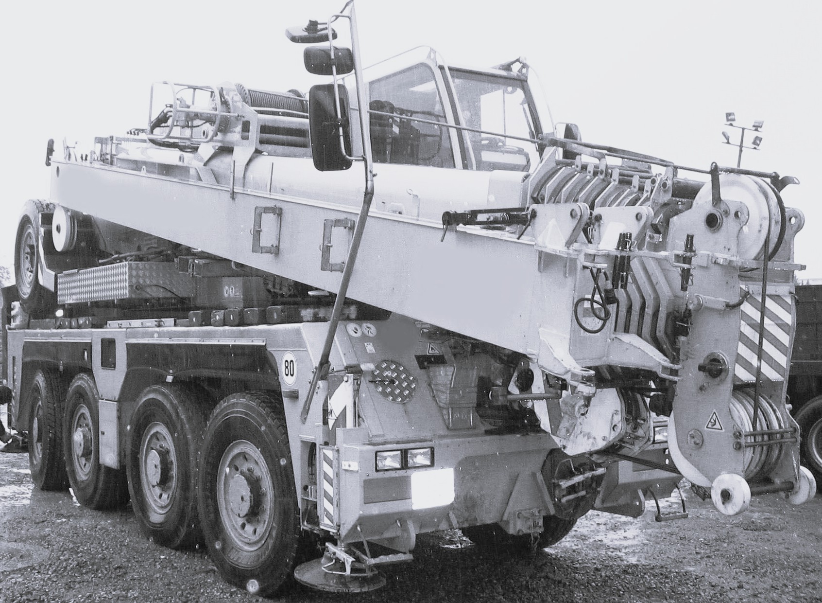 USED MOBILE ALL TERRAIN CITY CRANE 2003 DEMAG AC60 CITY FOR SALE @GRCOMEX