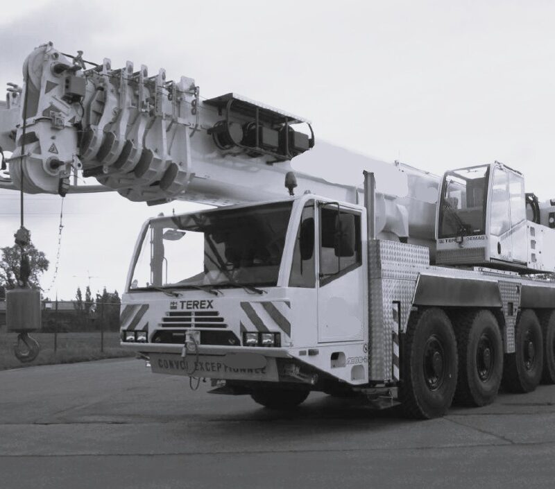 USED MOBILE ALL TERRAIN CRANE DEMAG AC80-2 FOR SALE @GRCOMEX